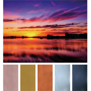 Isoplam presents Sunset Glow, the new color palette inspired by the sunset